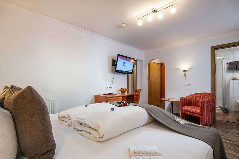 Doppelzimmer im Hotel Das Schlossberg